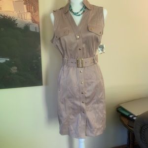 NWT, sleeveless dress by Sharagano, Ladies Sz 4